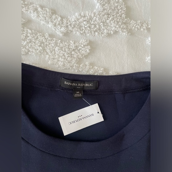 Banana Republic Soft Touch Scuba Drop-Shoulder Top - Picture 7 of 12